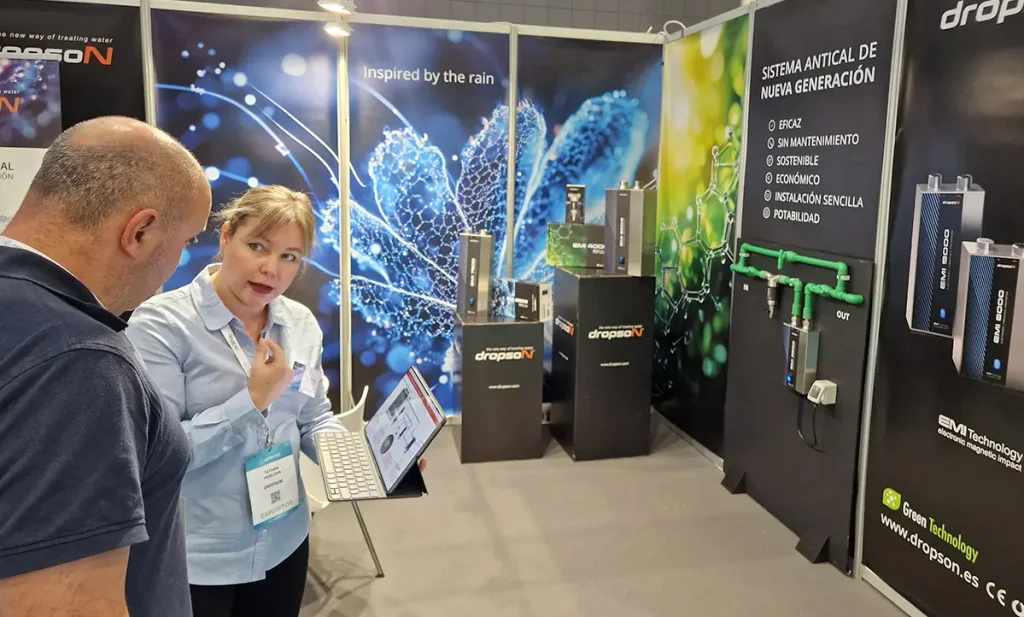 Dropson team at EFINTEC 2026.

